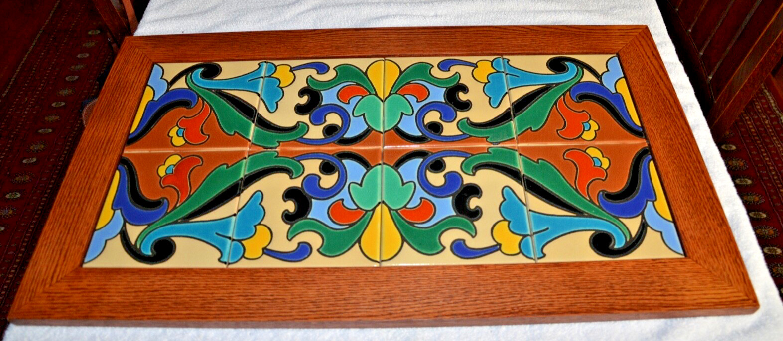 Vintage RTK Studios of Ojai Ca,  Spanish Revival Framed 6\