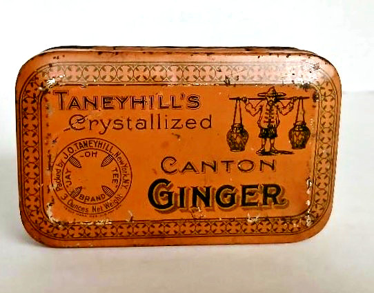 TANEYHILL'S Crystallized Canton Ginger Vintage Tin 4