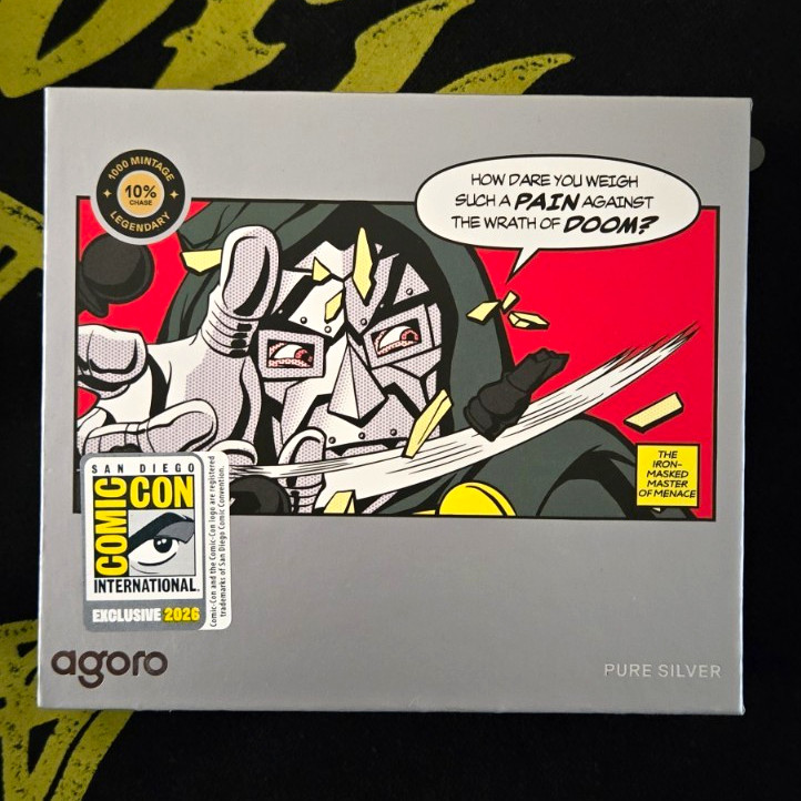 AGORO Marvel Doctor Doom Master of Menace SDCC 2026 EXCLUSIVE.
