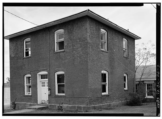 2. NORTH AND WEST ELEVATIONS - Cherokee Supreme Court Building, 130 East