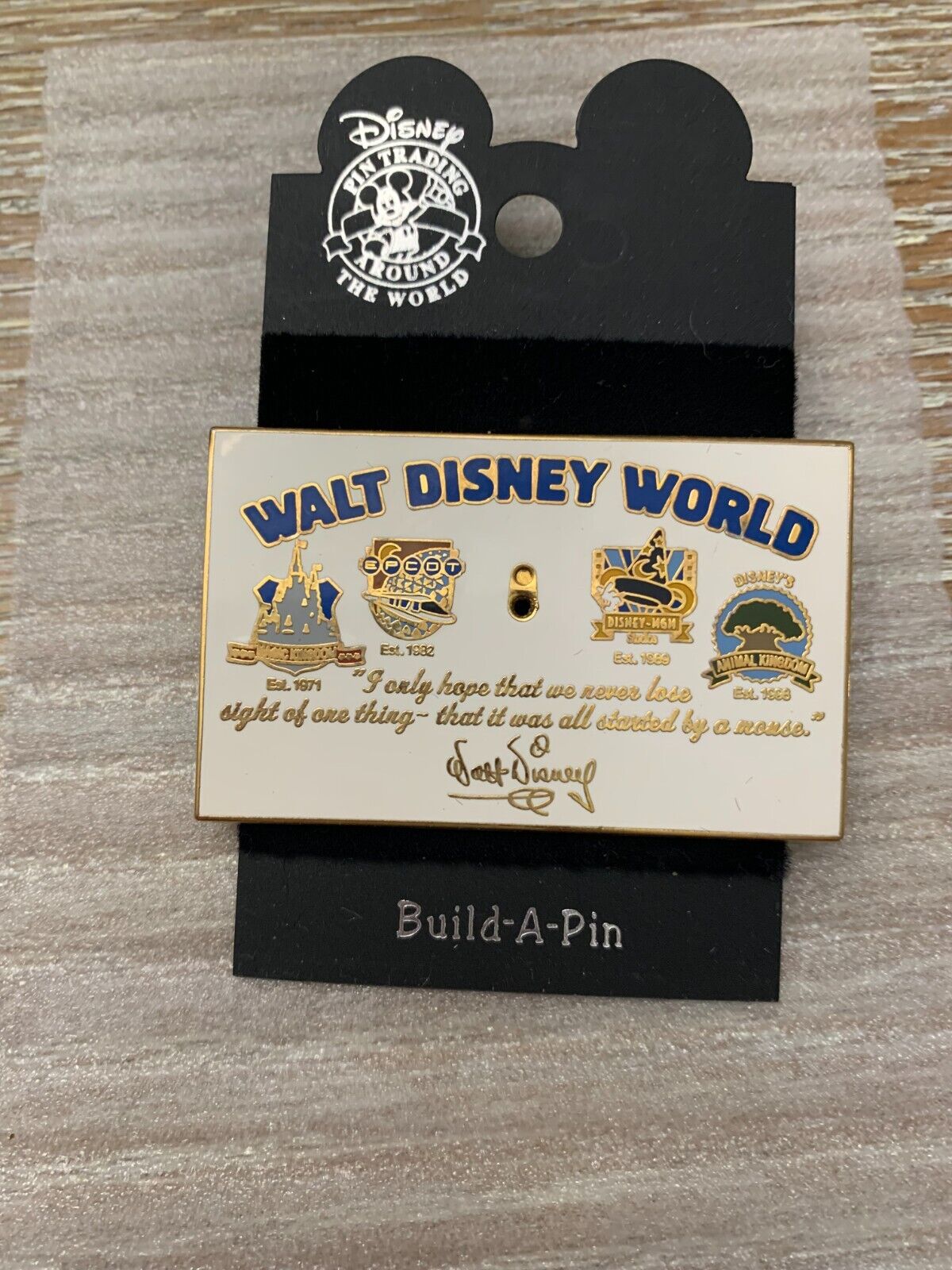 2003 Disney Build a pin Base