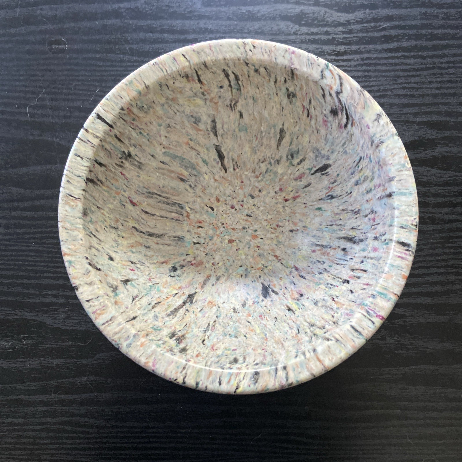 Brookpark Vintage Melamine Confetti Mixing Bowl 8”
