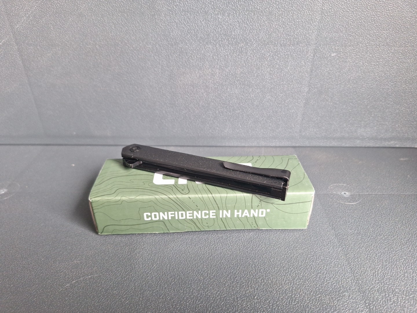 CRKT CEO Flipper Folding Knife Black/AUS 8 Steel/Glass Reinforced Nylon Handle CRKT CEO Flipper Folding Knife Black/AUS 8 Steel/Glass Reinforced Nylon Handle