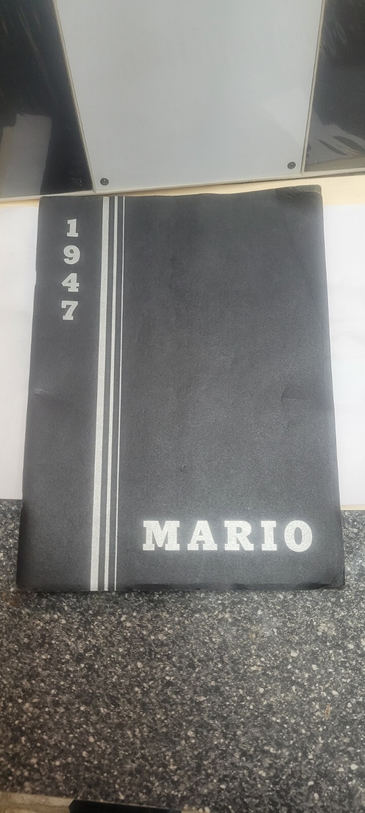  Vintage 1947 Marion High School ( Mario)Marion Wisconsin Yearbook