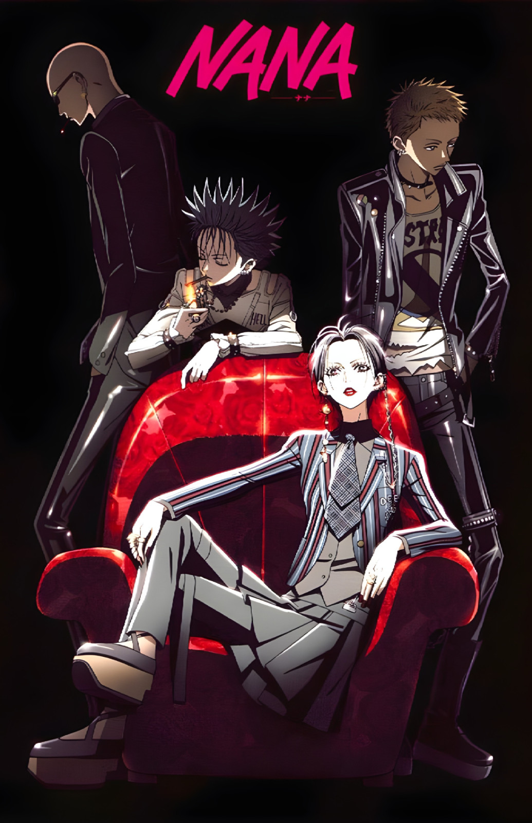 NANA Poster 11x17 Black Stones (BLAST) Ai Yazawa Nana Osaki Anime Print 