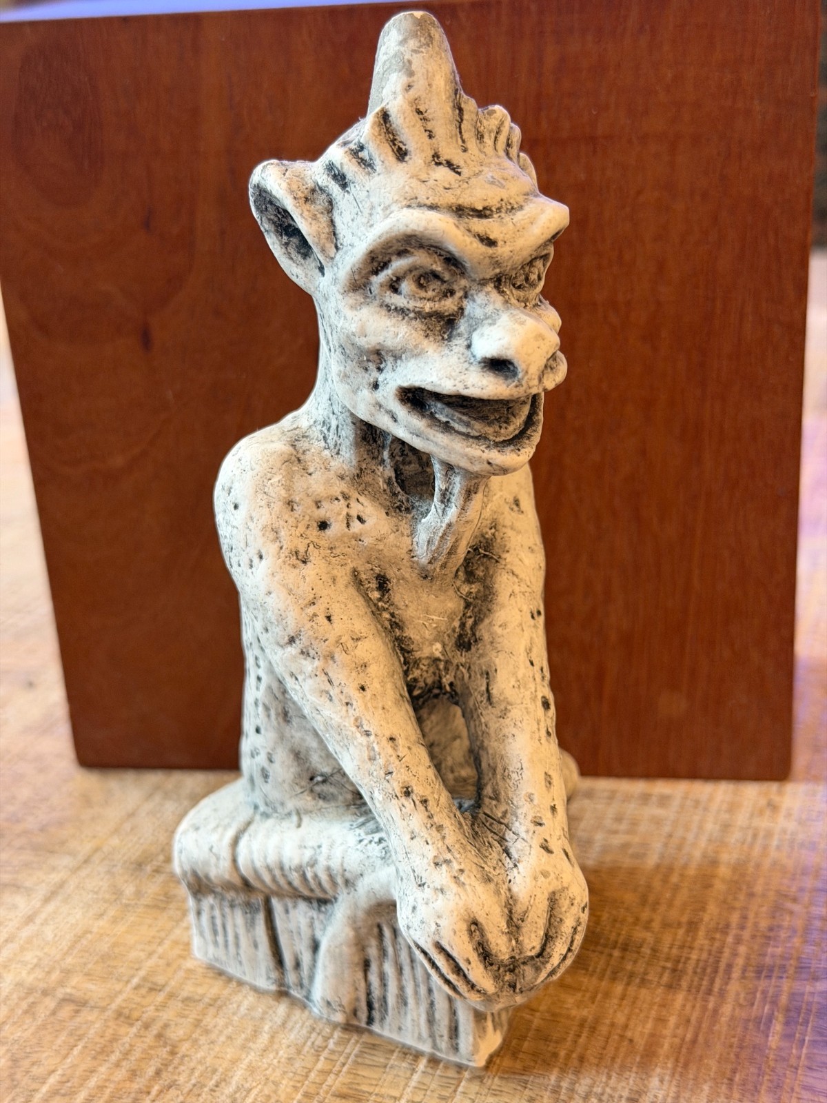 Vintage 1970 Gargoyle - Paris Notre Dame Cathedral Purchase - Big Ears Vintage 1970 Gargoyle - Paris Notre Dame Cathedral Purchase - Big Ears