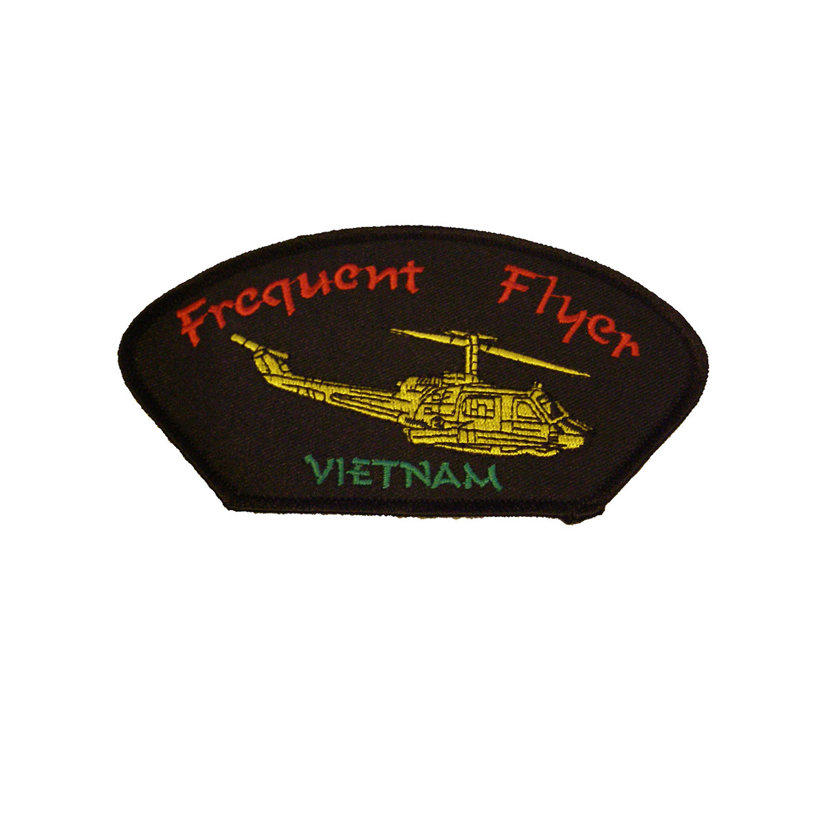 Frequent Flyer VIETNAM with HUEY PATCH - Color - Veteran Owned Business