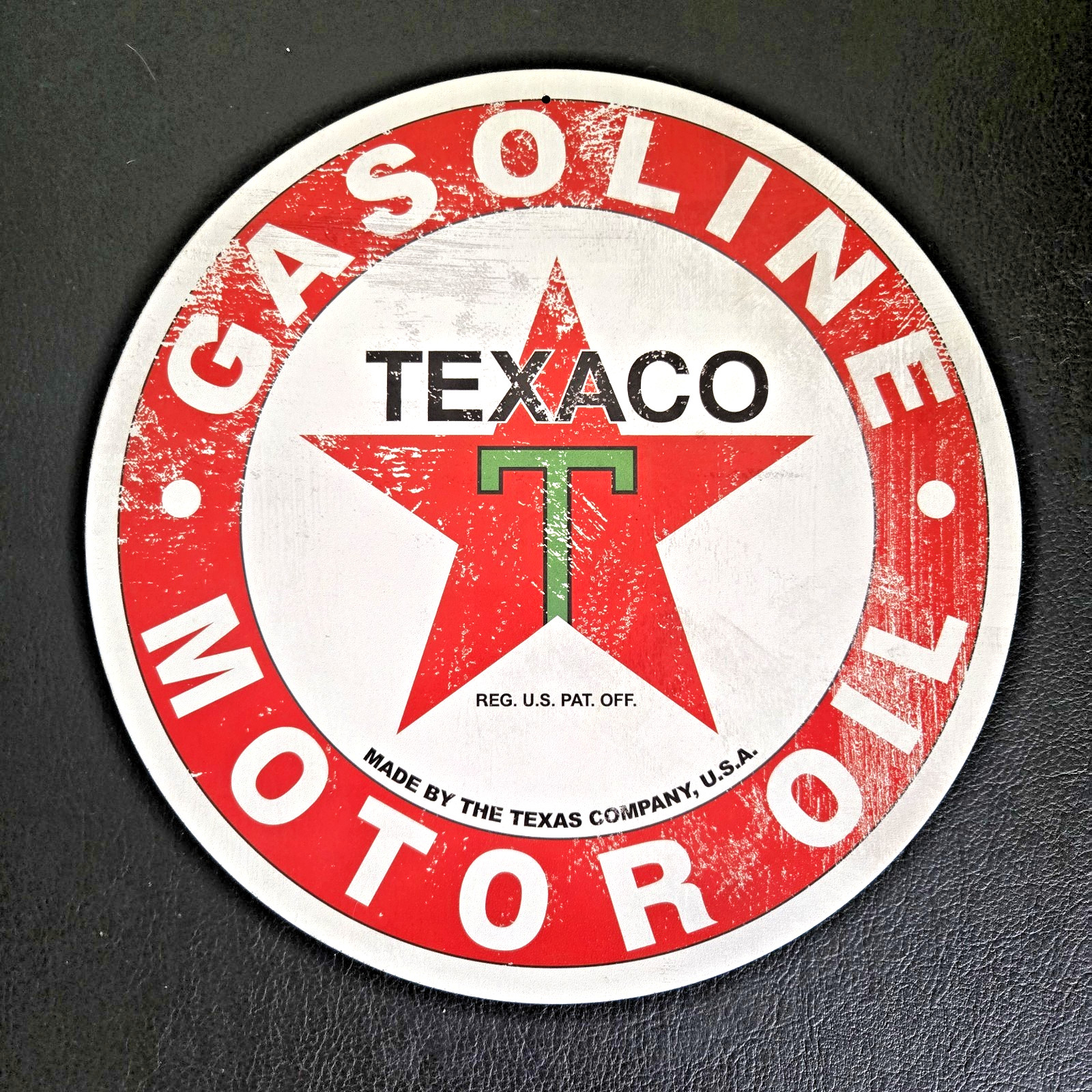 Texaco Motor Oil 12\
