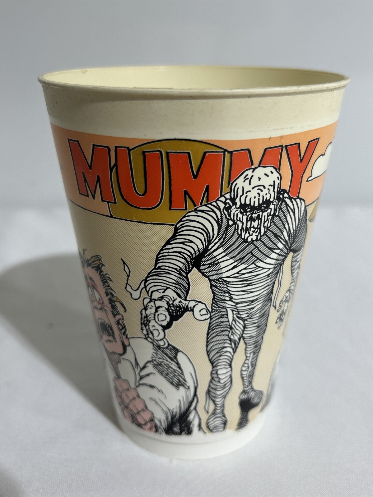 Vintage 1970s 7 11 Slurpee Cup The Mummy Universal Monsters  Collector Halloween