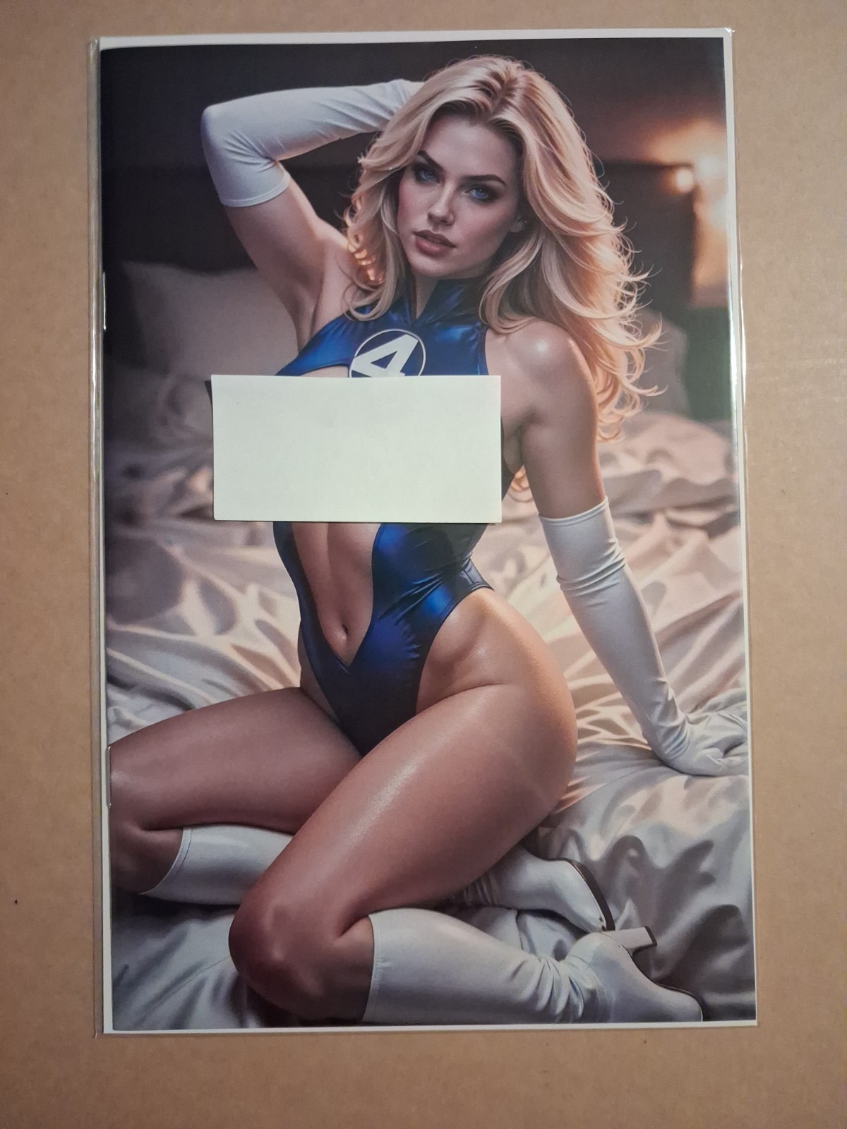 Sue Storm Cosplay Keys Comic #3 Virgin Variant Ltd 100 Sue Storm Cosplay Keys Comic #3 Virgin Variant Ltd 100