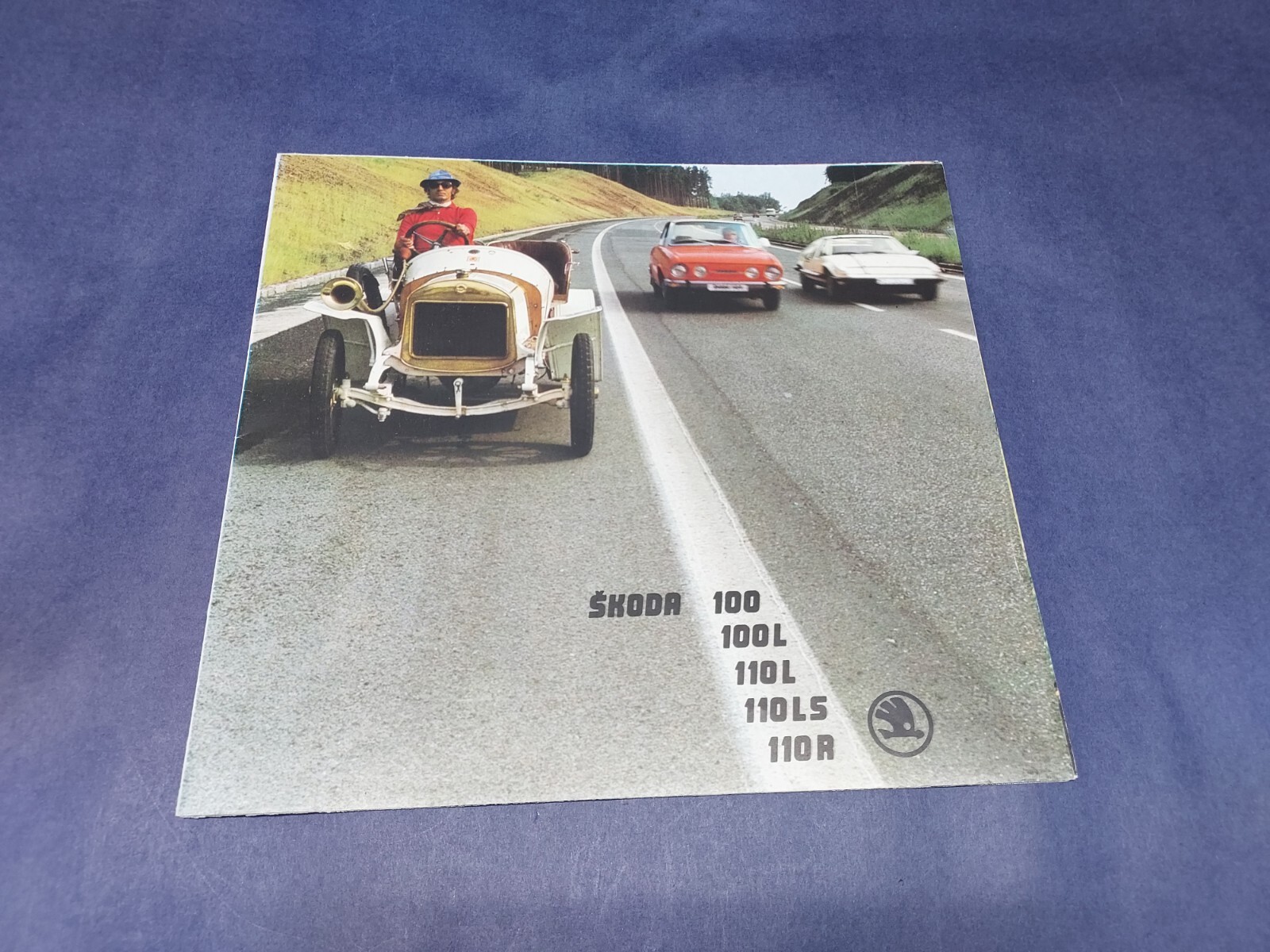 Vintage 1976 Škoda  Motokov Czechoslovakia Car Auto Dealer Brochure Skoda