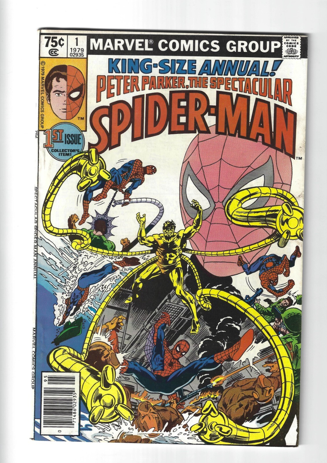 Peter Parker The Spectacular Spider-Man Annual #1 Marvel Comics 1979 Newsstand