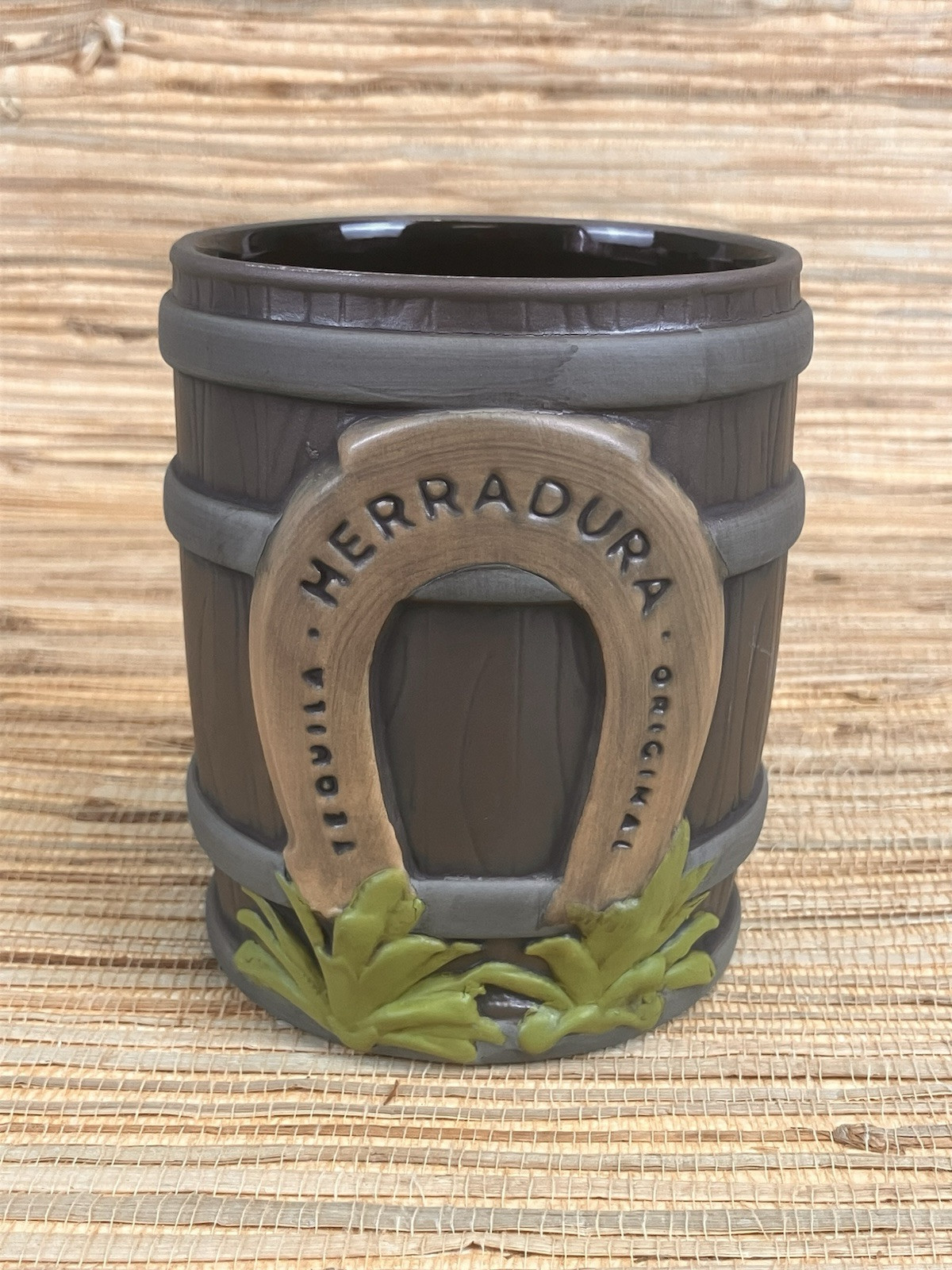 Herradura Tequila Barrel Tiki Mug Tiki Farm Doug Horne 4.25\