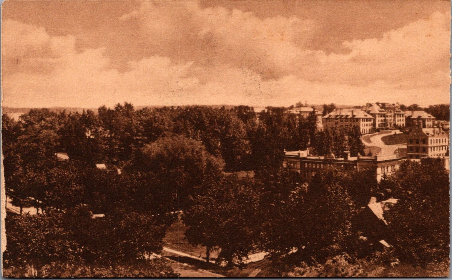 Vintage Undivided Back Postcard - Large Institution & Grounds c. 1900s