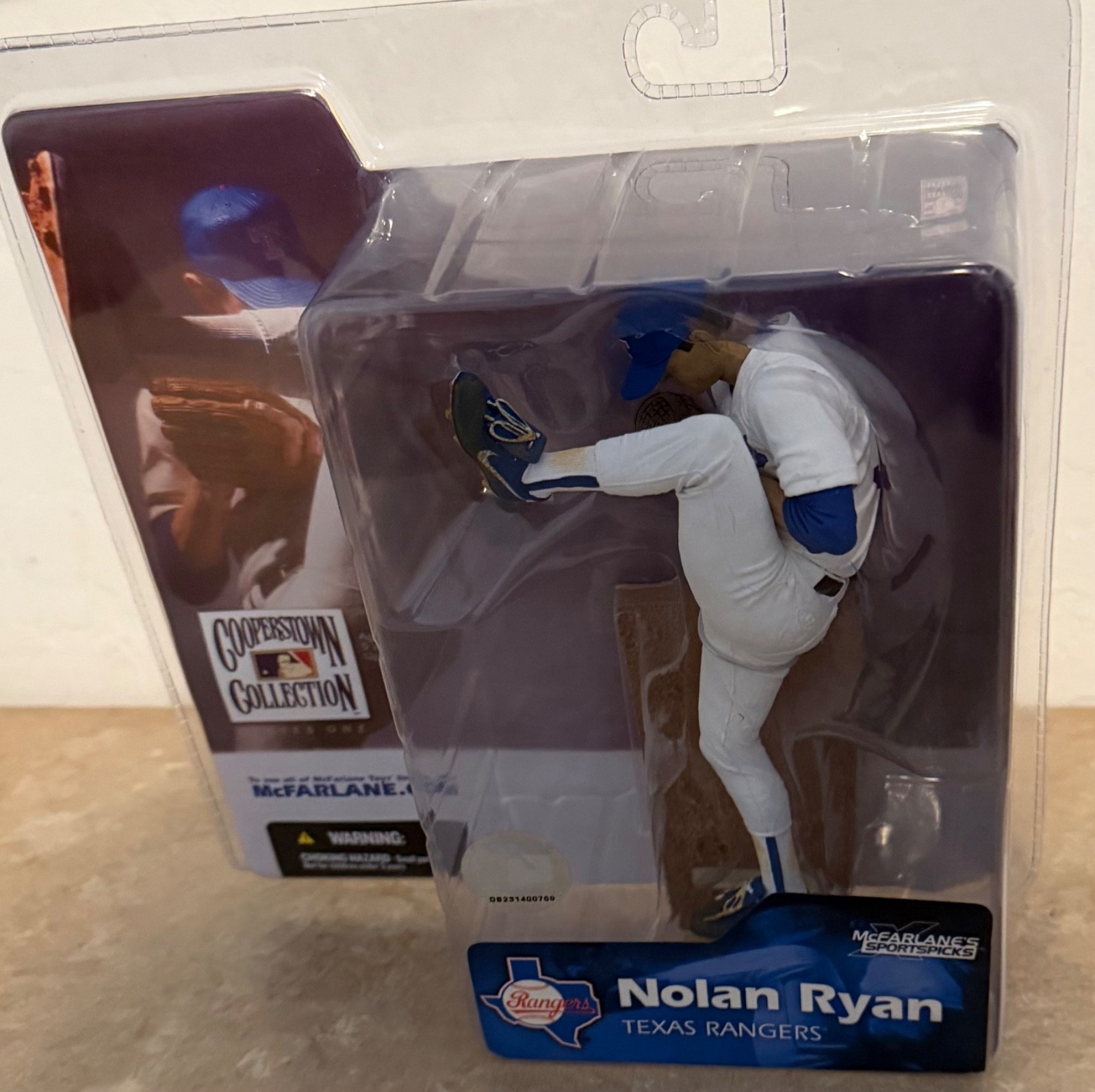 McFarlane Toys Cooperstown Nolan Ryan Texas Rangers MLB Baseball Figure McFarlane Toys Cooperstown Nolan Ryan Texas Rangers MLB Baseball Figure