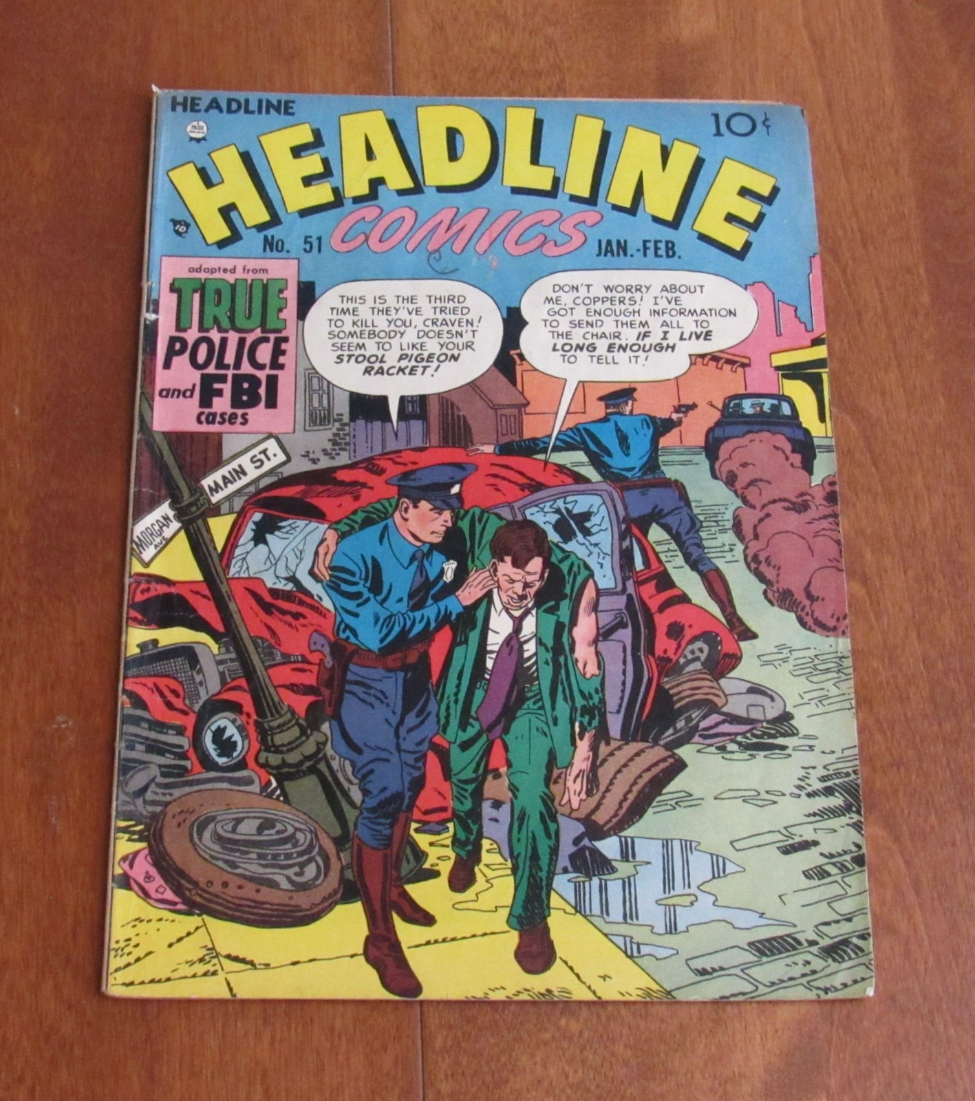 Headline Comics #51 (Prize, 1952) - VG/FN