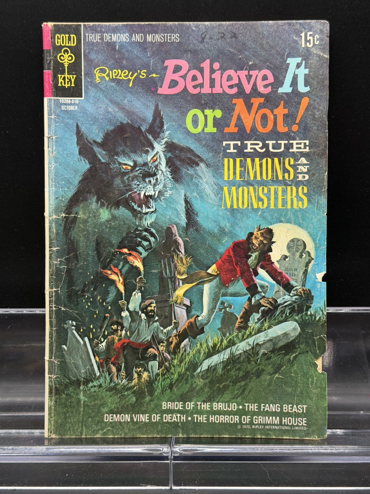 Ripley’s Believe It or Not Demons And Monsters Gold Key  (1970)  #22 Comic Book