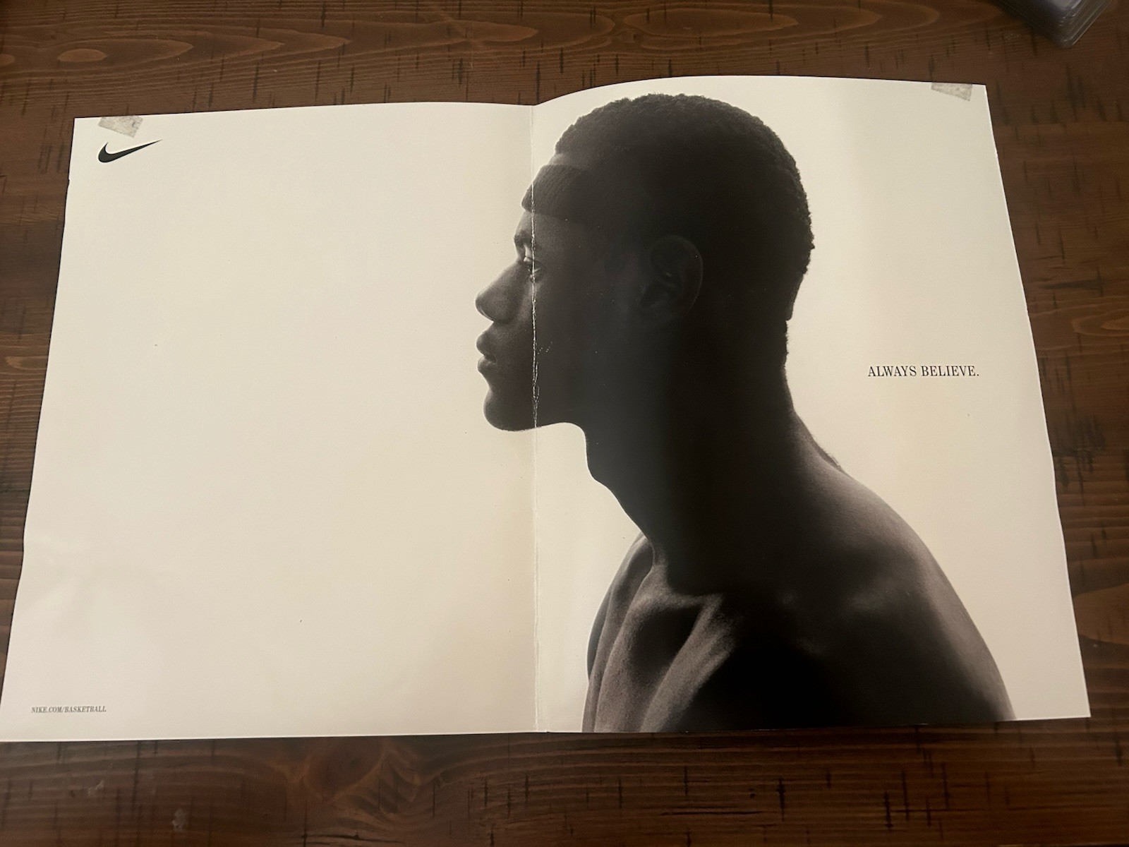 Nike LeBron James 2016 Always Believe Nike poster Cavs Parade Promotional