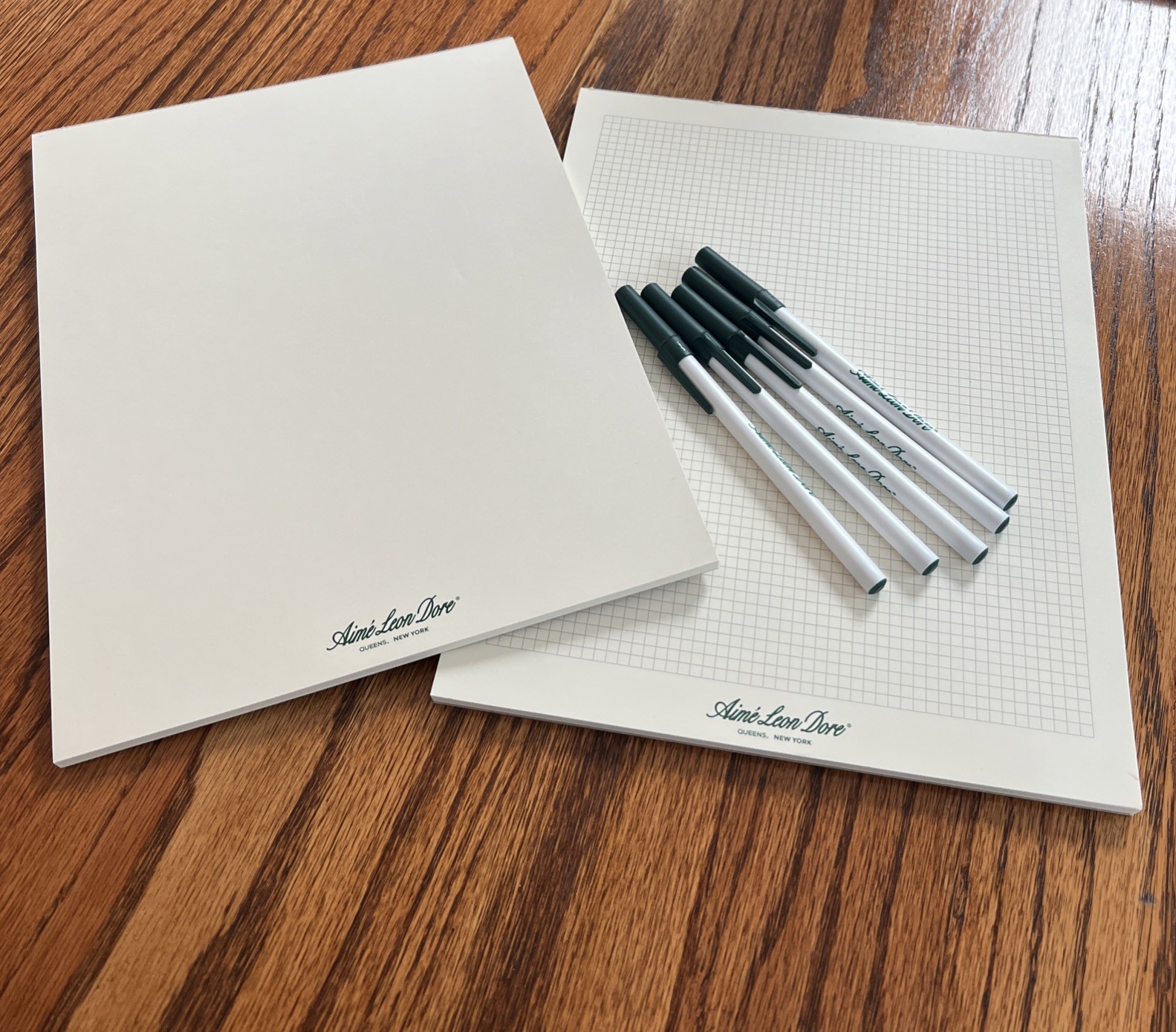Aime Leon Dore Pen And Paper Notepad Lot Used