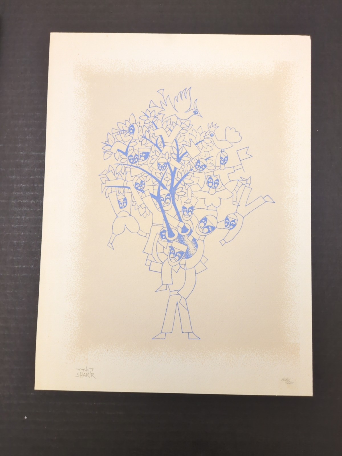 David Sharir Signed Limited Edition #168/200 Lithograph - Year probably 1971