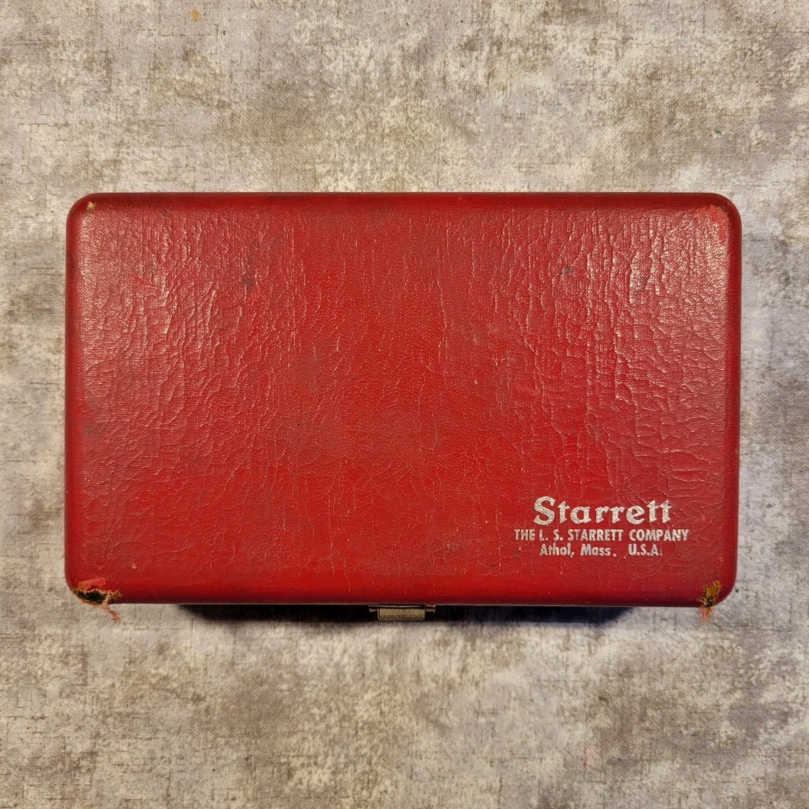 Vintage Starrett 384 Steel Parallel Set 4 Pair 8 Pc Machinist Tool Red Case USA
