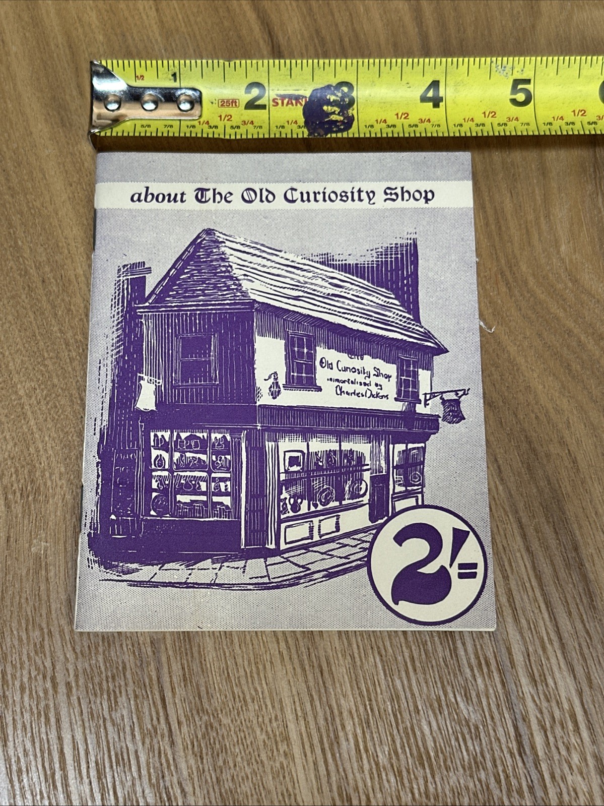 About The Old Curiosity Shop Booklet 1932 Charles Dickens London Very RARE