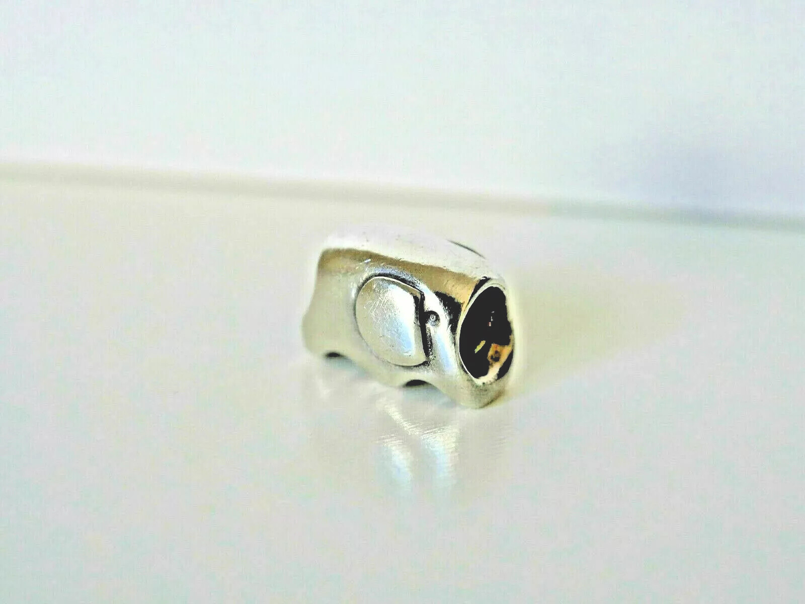 RARE PANDORA RETIRED Genuine Authentic elephant S/Silver Charm bead 79123