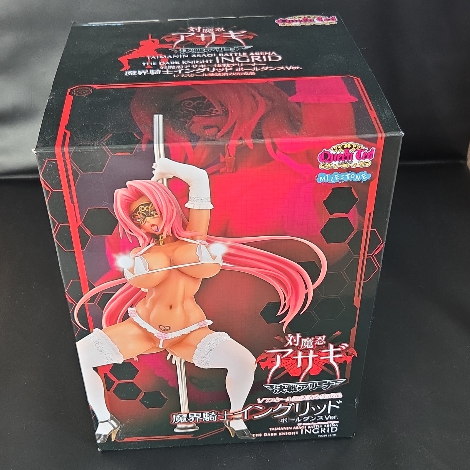 QueenTed Action Taimanin Ingrid Dark Knight 1/7 Limited Figure NEW