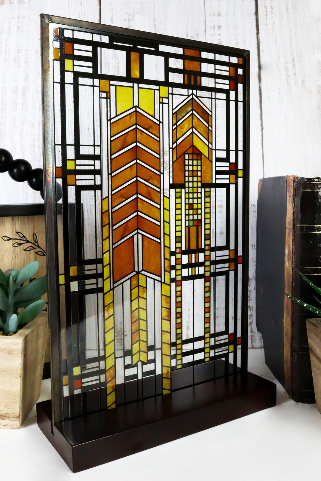 Ebros Frank Lloyd Wright Autumn Sumac Stained Glass 10\ Ebros Frank Lloyd Wright Autumn Sumac Stained Glass 10\