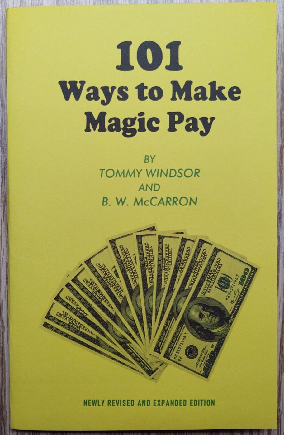 101 Ways to Make Magic Pay - Windsor & McCarron (Side hustles for entertainers)