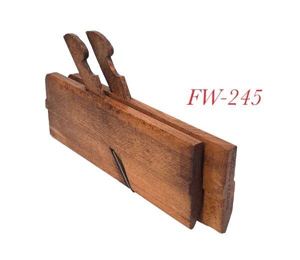 wood wooden MATCH PAIR CRANNELL ALBANY Hollow Round molding plane tool #2 H/R