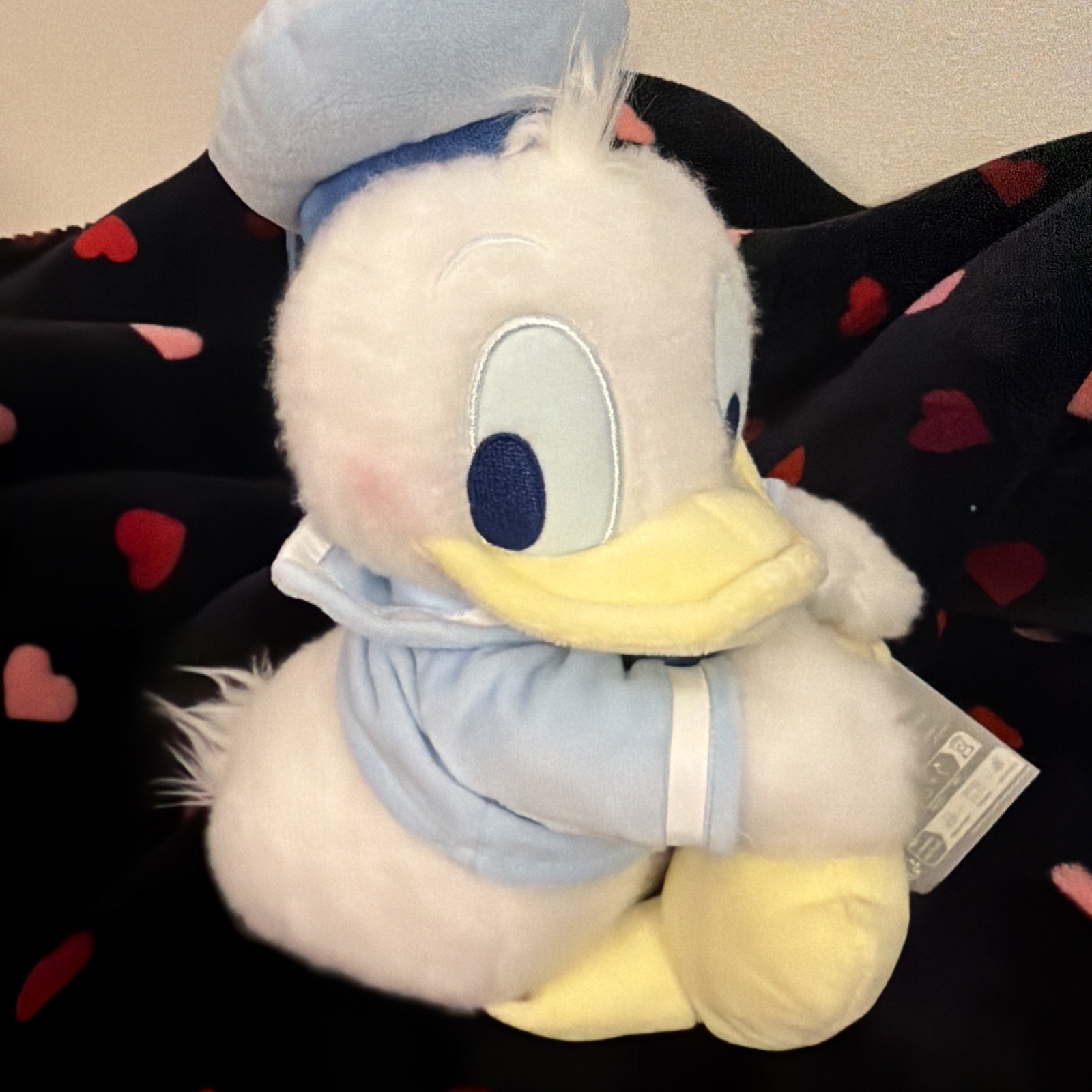 Disney Store Japan Baby Donald Duck Pastel Plush Soft MokoMoko NWT