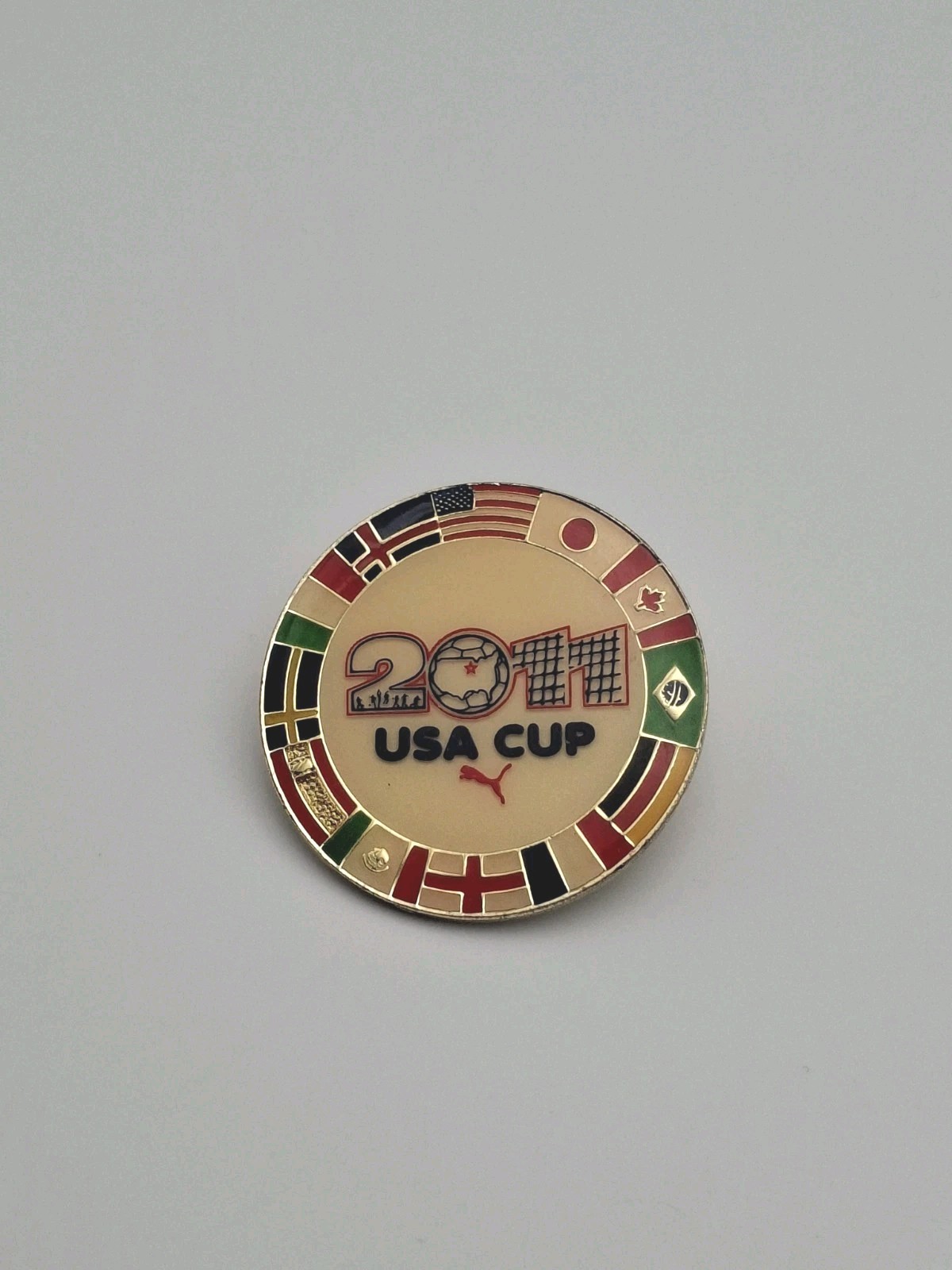 2011 USA CUP Lapel Pin