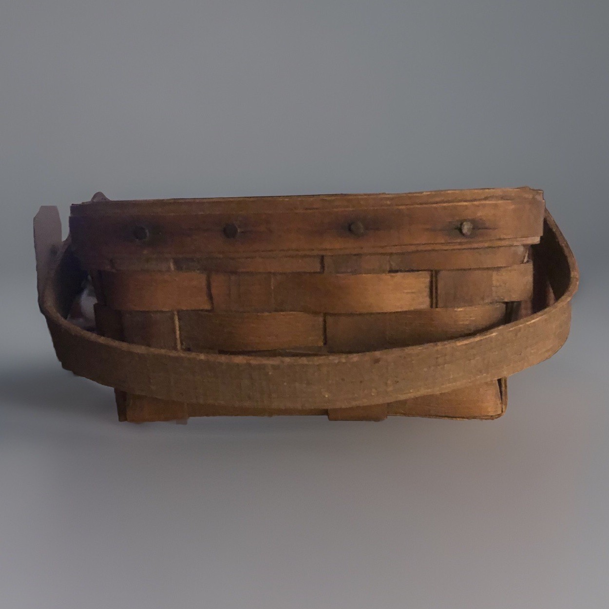 Longaberger Basket Initialed BSS & Dated 1981 Made Before They Stamped Vintage Longaberger Basket Initialed BSS & Dated 1981 Made Before They Stamped Vintage
