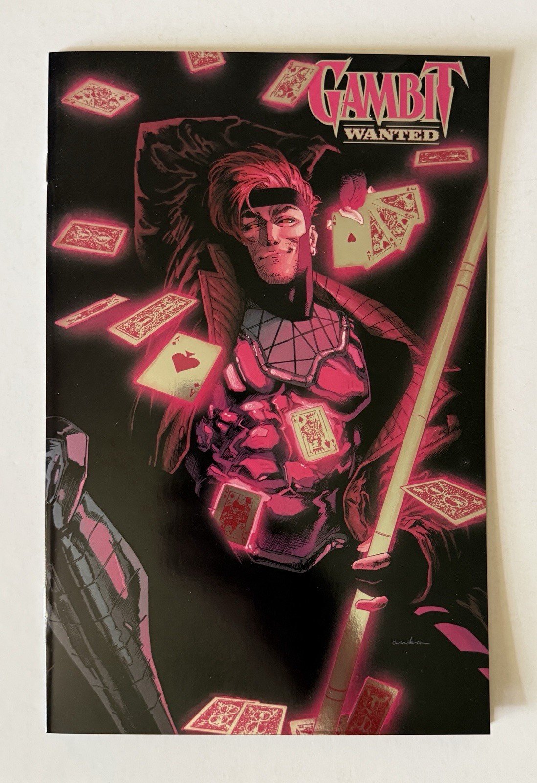 Gambit Wanted #1 Kris Anka foil cover variant NM 2026 X-Men Chris Claremont Gill
