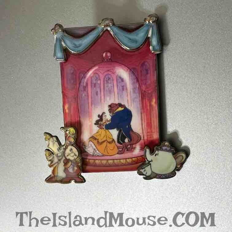 Disney DIS DS 30th Anniversary Beauty and the Beast Dancing Pin (U1:155460)