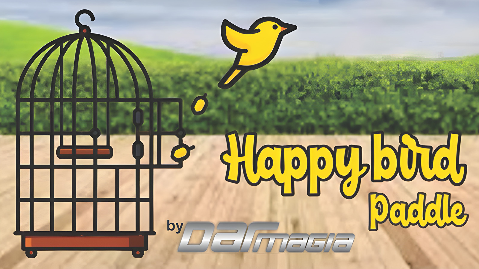 HAPPY BIRD PADDLE by Dar Magia