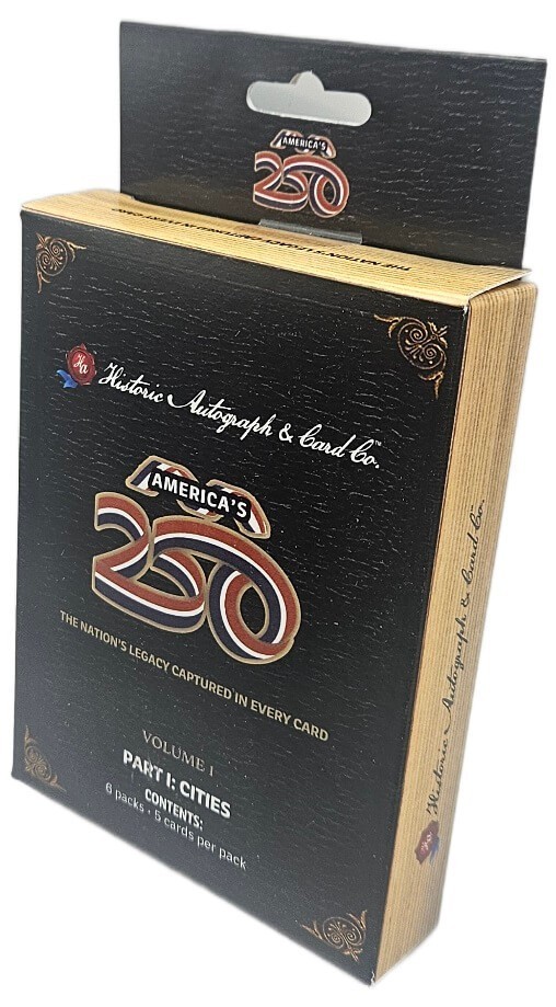 2026 Historic Autographs America's 250th Anniversary Part 1: Cities Hobby Box