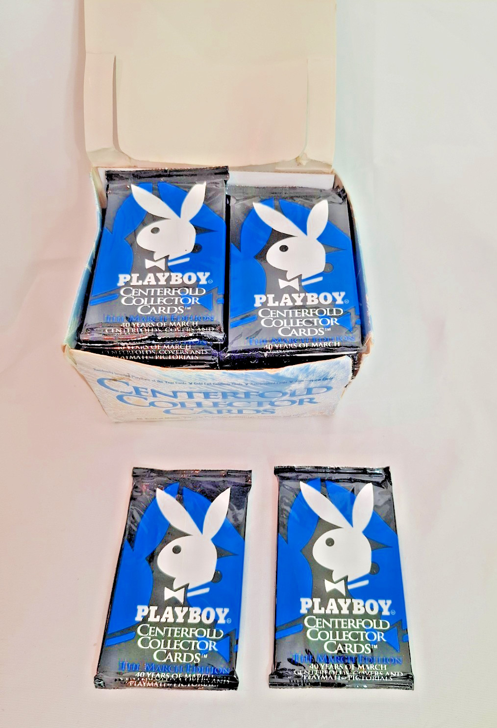 ⭐️1995 PLAYBOY Collector Cards March Pack 10 Cards, 36 sets