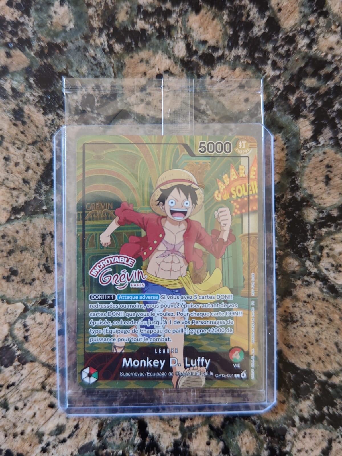 Monkey D. Luffy OP13-001 Grevin