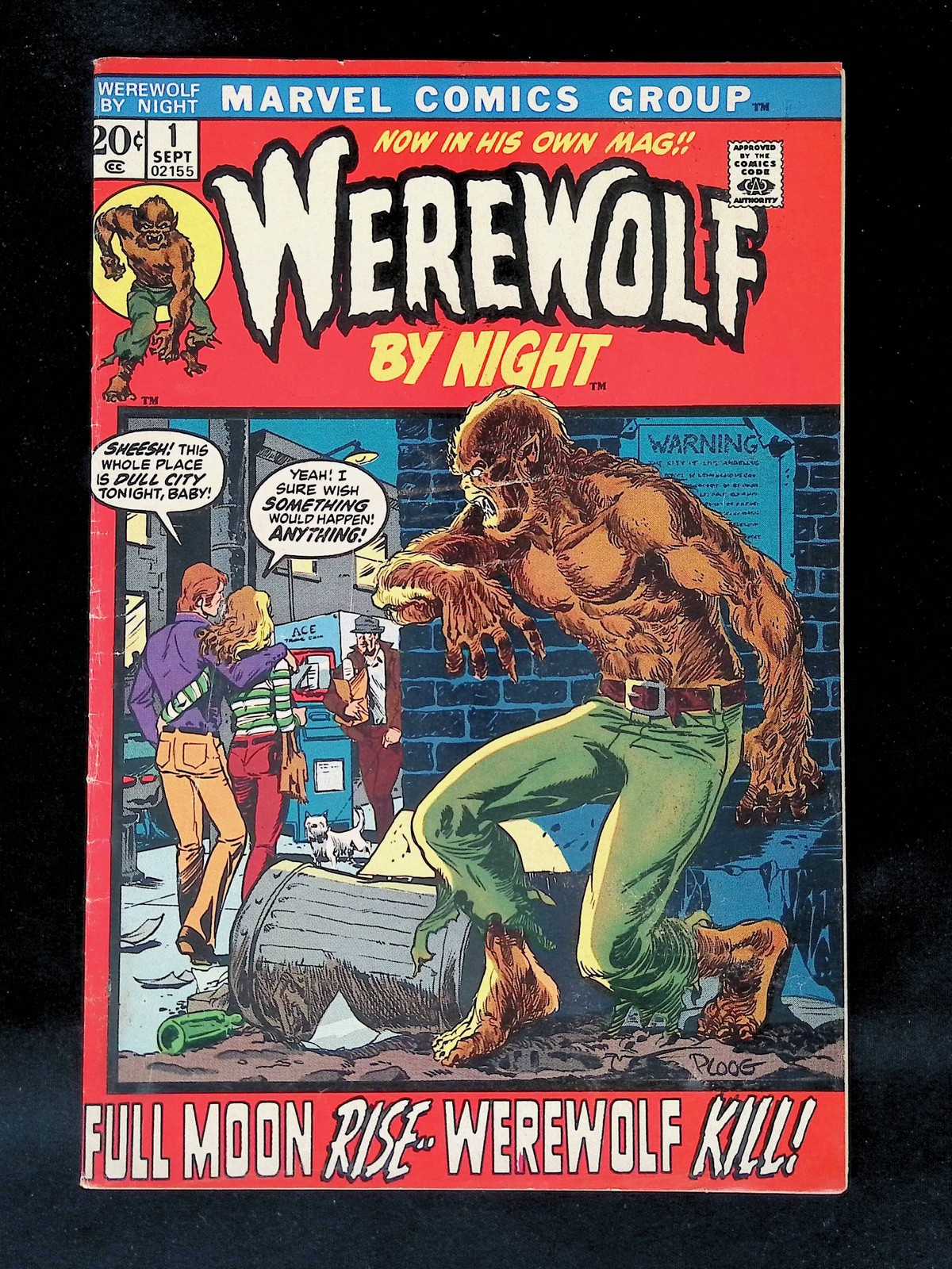1972 Werewolf by Night 1 1st Appearance Marvel