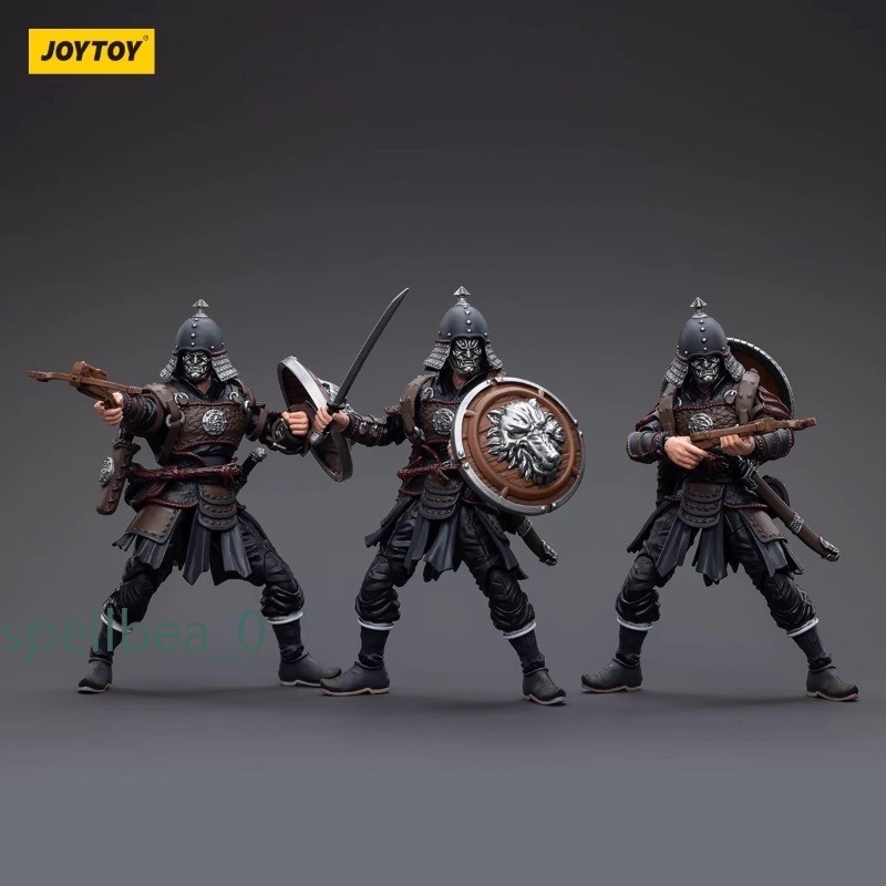 3pcs Anime DarkSource JiangHu Shenji Camp Soldiers 1/18 Action Figure Model Toys