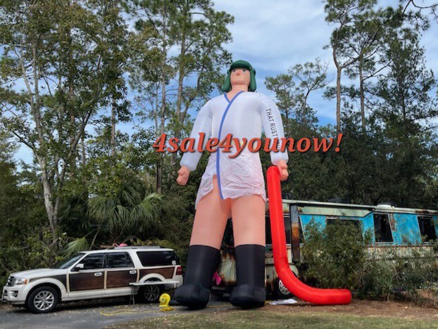 32' FOOT INFLATABLE COUSIN EDDIE NATIONAL LAMPOON'S CHRISTMAS CUSTOM  LED LIGHTS