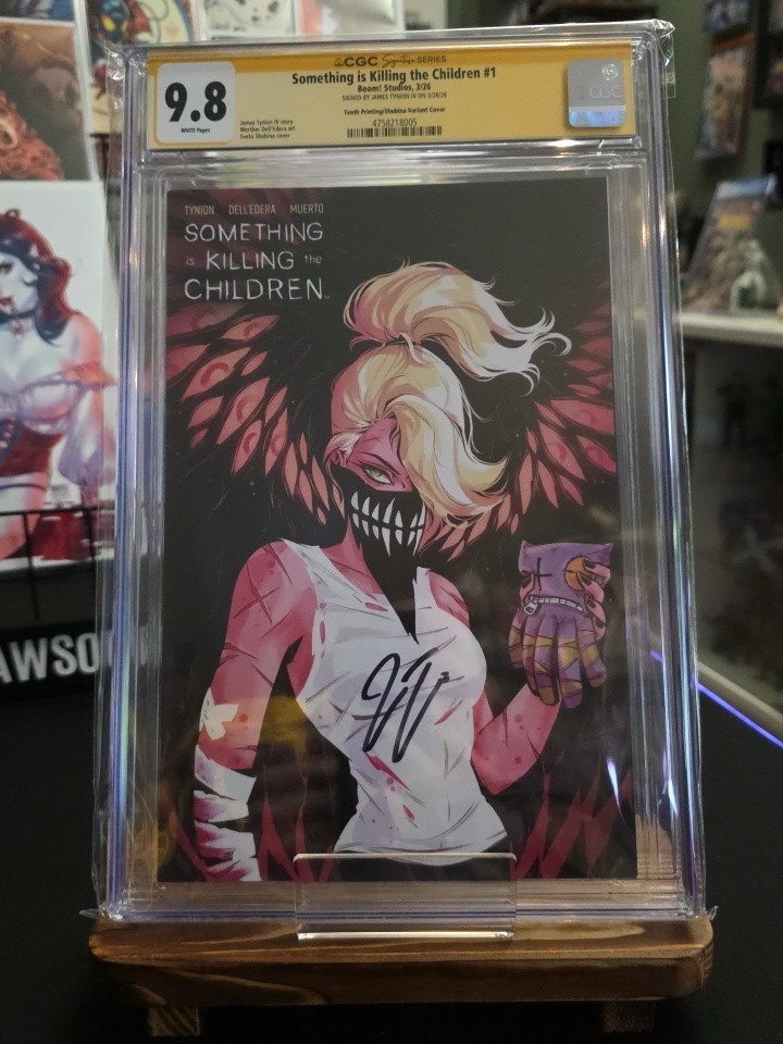Something is Killing the Children #1 CGC 9.8 Sveta Shubina Signed James Tynion 