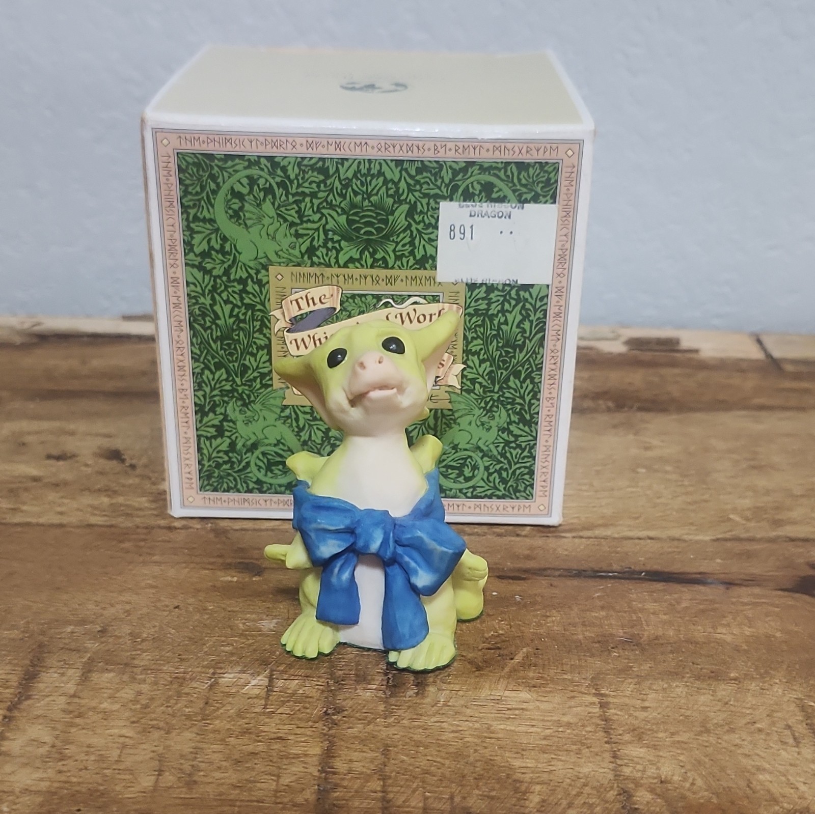 Pocket Dragons Blue Ribbon Dragon Musgrave MIB 1994 exclusive collectors figure