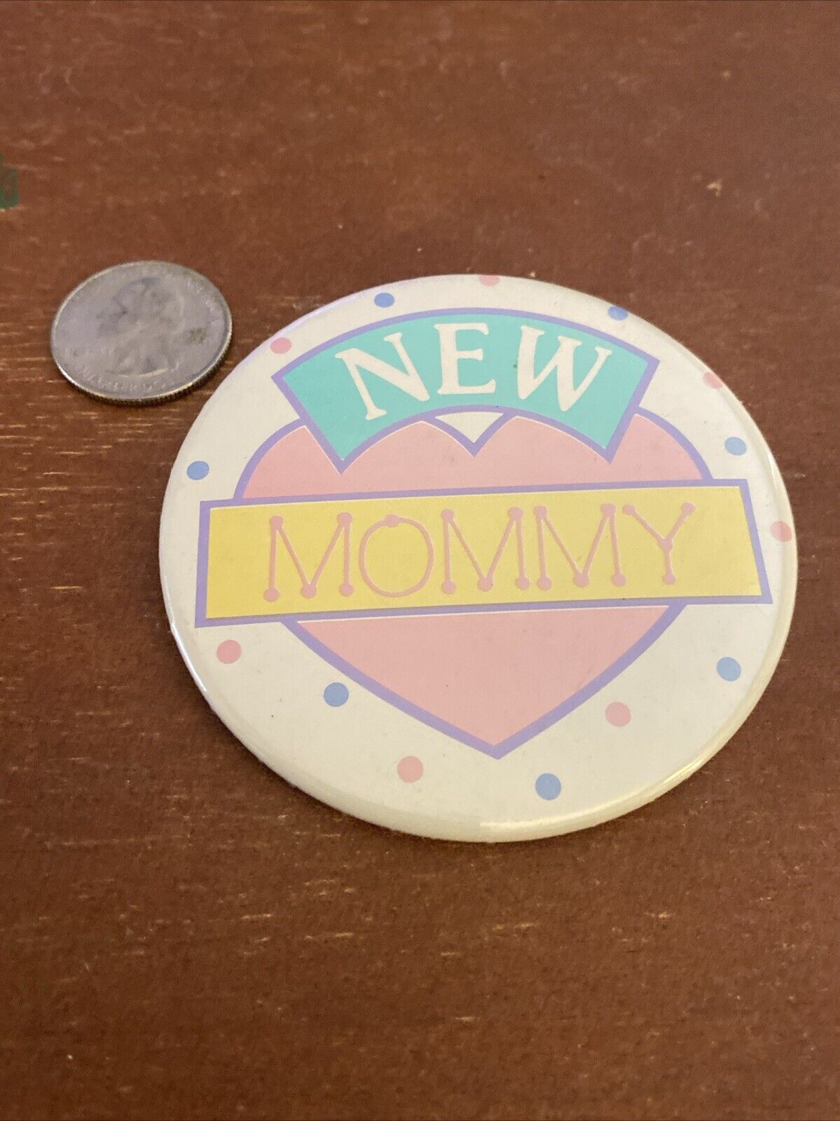Vintage Novelty New Mommy Russ Berrie Co. 1980s Style