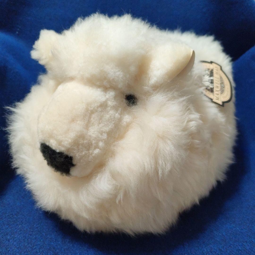 Maxwell Hay Lambskin Sheep Plush Toy New Zealand Made Vintage