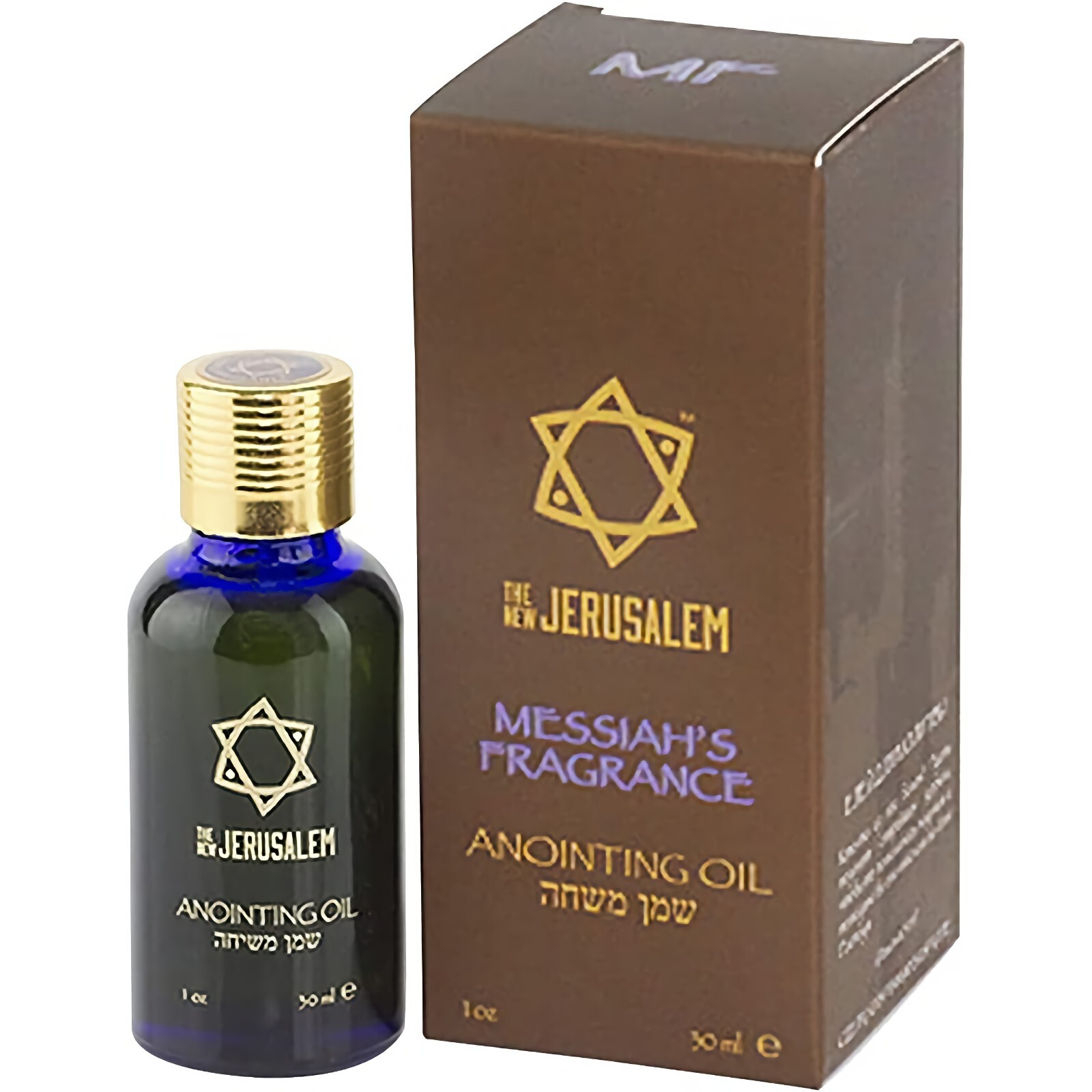 Premium Messiah Anointing Oil 30 ml / 1 fl.oz Made in Jerusalem Holyland