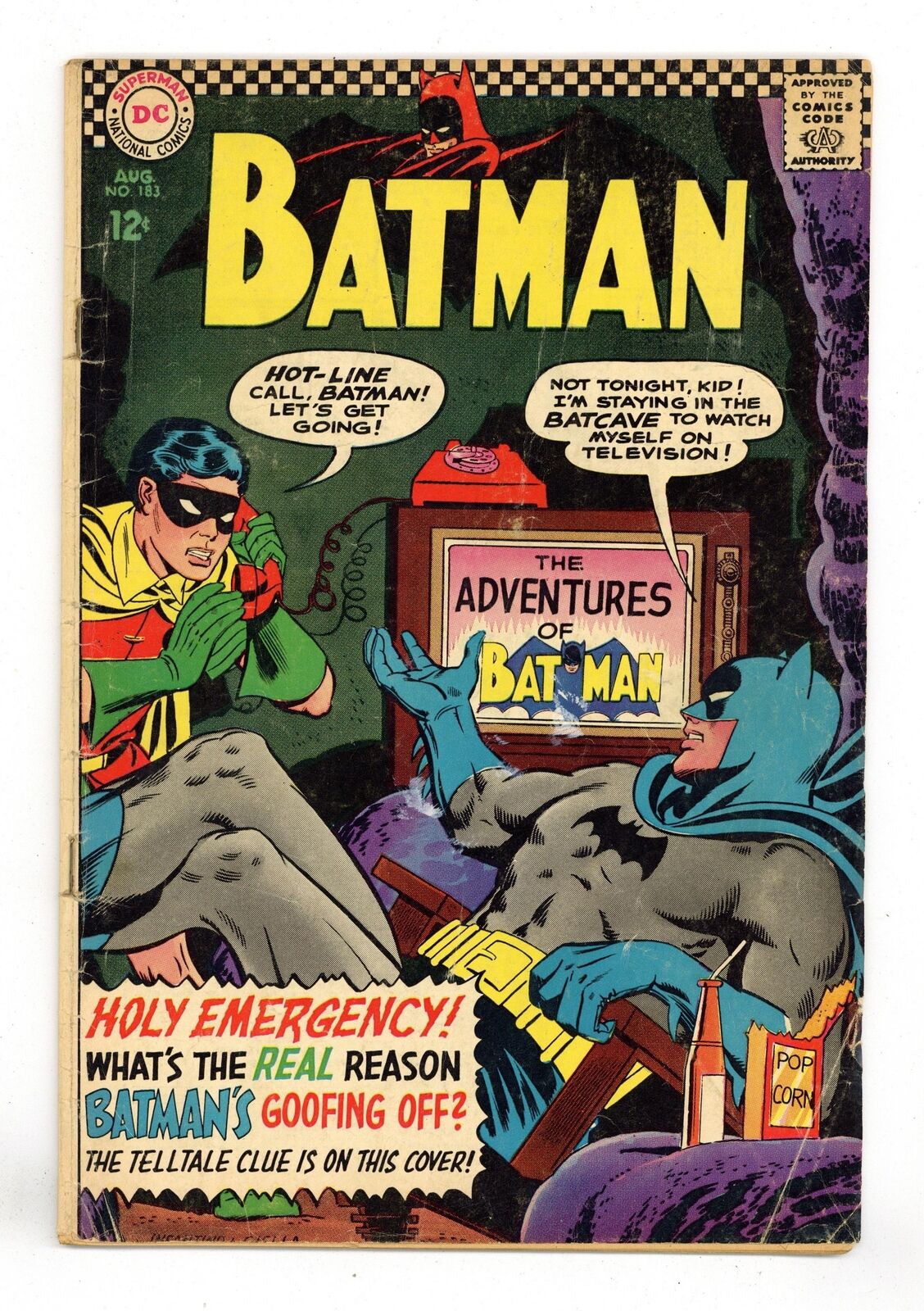 Batman #183 GD 2.0 1966