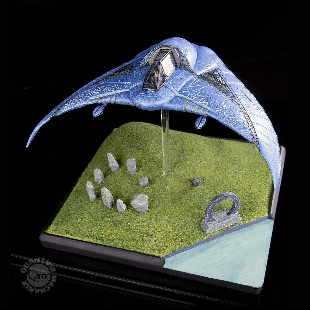 Quantum Mechanix QMx Stargate SG-1 Replica Goa\'uld Death Glider